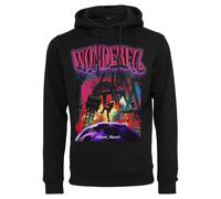 Kapuzensweatshirt MISTERTEE "MisterTee Herren Wonderful Hoody", Damen, Gr. XL, schwarz, 65% Baumwolle, 35% Polyester, unifarben, Sweatshirts (17945025-XL) schwarz
