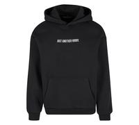 Kapuzensweatshirt MISTERTEE "MisterTee Just Another EMB Hoody", Herren, Gr. XXL, schwarz, 70% Baumwolle, 30% Polyester, bedruckt, Sweatshirts (55099059-XXL) schwarz