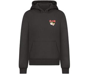 Kapuzensweatshirt MISTERTEE "MisterTee Love Ramen Noodles Hoody", Herren, Gr. M, schwarz, 65% Baumwolle, 35% Polyester, bedruckt, Sweatshirts (44462952-M) schwarz