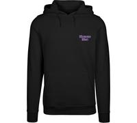 Kapuzensweatshirt MISTERTEE "MisterTee Memento Mori Hoody", Herren, Gr. M, schwarz, 65% Baumwolle, 35% Polyester, bedruckt, Sweatshirts (76296837-M) schwarz