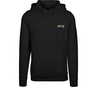 Kapuzenpullover MISTERTEE "MisterTee Praying Mary Hoody", Herren, Gr. XXL, schwarz, 65% Baumwolle, 35% Polyester, mehrfarbig, normal, ohne Ausschnitt, Pullover Kapuzenpullover (48641528-XXL) schwarz