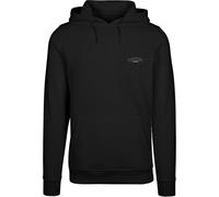 Kapuzensweatshirt MISTERTEE "MisterTee Skull Butterfly Hoody", Herren, Gr. M, schwarz, 65% Baumwolle, 35% Polyester, bedruckt, Sweatshirts Kapuzensweatshirt (14990632-M)