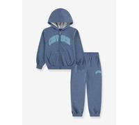 Kapuzensweatshirt mit Reißverschluss Kinder CONVERSE blau Gr. 122/140