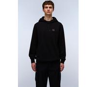 Kapuzensweatshirt NAPAPIJRI "B-BADGE H", Herren, Gr. XL, schwarz (schwarz beauty), Sweatware, Obermaterial: 100% Baumwolle, hüftbedeckend, Bündchen, Sweatshirts (98652624-XL) schwarz beauty