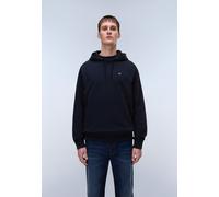 Kapuzensweatshirt NAPAPIJRI "BALIS H SUM BLU MARINE", Herren, Gr. XXL, blu marine, Sweatware, Obermaterial: 100% Baumwolle, loose fit normal, Rundhals, angeschnitten,eingesetzt,Ärmel ohne Ärmelschlitz