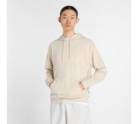 Kapuzensweatshirt NEW BALANCE "Circular Logo Hoodie", Herren, Gr. L, timberwolf (155), Obermaterial: 60% Baumwolle, 40% Polyester, Sweatshirts (85079914-L) timberwolf (155)