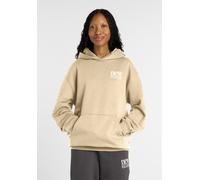 Kapuzensweatshirt NEW BALANCE, Damen, Gr. XXL, beige (toasted sesa), Obermaterial: 60% Baumwolle, 40% Polyester, normal, Rundhals, Sweatshirts, mit Kapuze, Rundhalsausschnitt, sportlicher Stil (382158