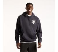 Kapuzensweatshirt NEW BALANCE "FOGGY DAZE 1906 HOODIE", Herren, Gr. XL, blau (schwarz night (dnt)), Obermaterial: 60% Baumwolle, 40% Polyester, Sweatshirts, aus Baumwolle und Polyester, sportlicher St