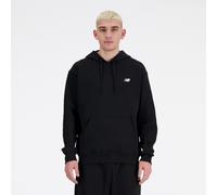 Kapuzensweatshirt NEW BALANCE "SPORT ESSENTIALS FRENCH TERRY HOODIE", Herren, Gr. S, schwarz, Obermaterial: 60% Baumwolle, 40% Polyester, normal, Rundhals, angesetztes Bündchen, Sweatshirts, mit Kapuz