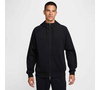 Kapuzensweatshirt NIKE "M NK DF UV PRIMARY FZ HOODIE", Herren, Gr. S, schwarz, schwarz, Obermaterial: 78% Polyester, 22% Baumwolle, normal, Rundhals, Sweatshirts, sportlicher Stil, mit Kapuze, für Fre