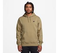 Kapuzensweatshirt NIKE SPORTSWEAR "M NK CLUB BB PO HOODIE", Herren, Gr. M, parachute, Jersey, Obermaterial: 80% Baumwolle, 20% Polyester, normal, Rundhals, Sweatshirts, mit Kängurutasche, mit angesetz