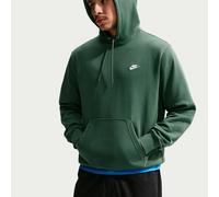 Kapuzensweatshirt NIKE SPORTSWEAR "Nike Club Men's French Terry Pullover Hoodie", Herren, Gr. L, fir, fir, weiß, Sweatshirts, mit Kordelzug, hüftbedeckende Länge, Basic Passform (27187064-L) fir, fir,