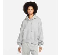 Kapuzensweatshirt NIKE SPORTSWEAR "W NSW PHNX FLC OOS PO HOODIE", Damen, Gr. XL, grau (dk grau heat), Obermaterial: 80% Baumwolle, 20% Polyester, Sweatshirts, sportlicher Stil, geräumiges Design, mit