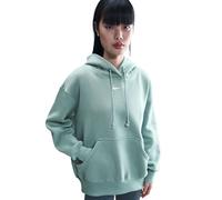 Kapuzensweatshirt NIKE SPORTSWEAR "W NSW PHNX FLC OS PO HOODIE", Damen, Gr. S, grün (cannon, sail), Obermaterial: 80% Baumwolle, 20% Polyester, normal, Rundhals, Sweatshirts, mit Kängurutasche, Langar