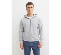 Kapuzensweatshirt ONLY & SONS "ONSTURNER LIFE VTG ZIP HOODIE SWEAT", Herren, Gr. XL, grau (light grau melange), angeraute Sweatware, Obermaterial: 80% Baumwolle, 20% Polyester, meliert, loose fit norm