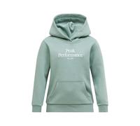 Kapuzensweatshirt PEAK PERFORMANCE "Jr Original Hood", Gr. 170, salbei, 80% Baumwolle, 20% Polyester, unifarben, normal normal, ohne Ausschnitt, Sweatshirts, mit Kapuze (16317644-170) salbei