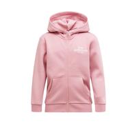 Kapuzensweatshirt PEAK PERFORMANCE "Jr Original Zip Hood", Gr. 170, rosa, 80% Baumwolle, 20% Polyester, unifarben, normal normal, ohne Ausschnitt, Sweatshirts, mit Kapuze (86476201-170) rosa
