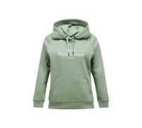 Kapuzensweatshirt PEAK PERFORMANCE "W Original Hood", Damen, Gr. S, grün, 80% Baumwolle, 20% Polyester, unifarben, normal, ohne Ausschnitt, Sweatshirts, mit Kapuze (24661231-S) grün