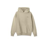 Kapuzensweatshirt PEGADOR "Pike Oversized Hoodie", Herren, Gr. M, washed khaki beige twilight blau, Sweatware, Obermaterial: 80% Baumwolle, 20% Polyester, bedruckt, oversize normal, Rundhals, Rippbünd