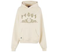 Kapuzensweatshirt PEQUS "PEQUS PEQUS Ancient Painting Hoodie", Damen, Gr. S, beige (cream), 100% Baumwolle, bedruckt, Rundhals, Sweatshirts (26013703-S) cream