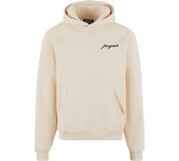Kapuzensweatshirt PEQUS "PEQUS PEQUS Chest Logo Hoodie", Damen, Gr. S, cream, 100% Baumwolle, bedruckt, Sweatshirts (42782525-S) cream
