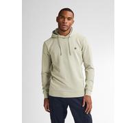 Kapuzensweatshirt PETROL INDUSTRIES, Herren, Gr. XXL, grün (desert sage), Sweatware, Obermaterial: 95% Baumwolle, 5% Elasthan, unifarben, regular fit taillenbedeckt, ohne Ausschnitt, Rippbündchen, Swe