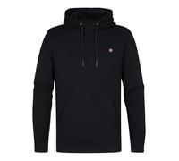 Kapuzensweatshirt PETROL INDUSTRIES "Men Sweater Hooded", Herren, Gr. S (36), schwarz, Sweatware, Obermaterial: 95% Baumwolle, 5% Elasthan, unifarben, regular fit hüftbedeckend, Rundhals, Flachstrickb