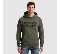 PME Legend HOODED SOFT TERRY WITH LOGO XXL Beluga 8039 (877652) Grün XXL