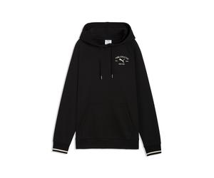 Kapuzensweatshirt PUMA "CLASS RELAXED HOODIE TR", Damen, Gr. M, schwarz (puma schwarz), Sweatware, Obermaterial: 68% Baumwolle, 32% Polyester, unifarben, relaxed fit normal, angesetztes Bündchen, Swea