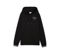 Kapuzensweatshirt PUMA "CLASS RELAXED HOODIE TR", Herren, Gr. S, puma schwarz, Sweatware, Obermaterial: 68% Baumwolle, 32% Polyester, unifarben, relaxed fit normal, angesetztes Bündchen, Sweatshirts,