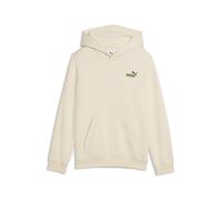 Kapuzensweatshirt PUMA "ESS 2 COLOR SMALL NO 1 LOGO HOODIE FL B", Jungen, Gr. 176, alpine snow, Obermaterial: 66% Baumwolle, 34% Polyester, bedruckt, regular fit normal, angesetztes Bündchen, Sweatshi