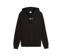 Kapuzensweatshirt PUMA "ESS LOGO LAB STORY 1 HOODIE TR", Herren, Gr. XL, puma schwarz, Sweatware, Obermaterial: 68% Baumwolle, 32% Polyester, bedruckt, regular fit normal, angesetztes Bündchen, Sweats