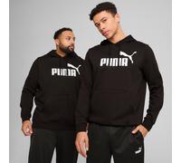 Kapuzensweatshirt PUMA "ESS NO. 1 LOGO HOODIE FL", Herren, Gr. S, schwarz (puma schwarz), Fleece, Obermaterial: 66% Baumwolle, 34% Polyester, bedruckt, regular fit normal, Sweatshirts (17765736-S) pum