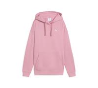 Kapuzensweatshirt PUMA "ESS RELAXED HOODIE FL", Damen, Gr. S, rosa (poised pink), Fleece, Obermaterial: 66% Baumwolle, 34% Polyester, unifarben, relaxed fit normal, Sweatshirts (33180637-S) poised pin
