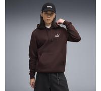 Kapuzensweatshirt PUMA "ESS SMALL NO 1 LOGO HOODIE FL S", Herren, Gr. 3XL, braun (chocolate fondue), Fleece, Obermaterial: 66% Baumwolle, 34% Polyester, unifarben, regular fit normal, angesetztes Bünd