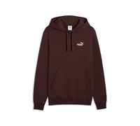 Kapuzensweatshirt PUMA "ESS SMALL NO 1 LOGO HOODIE FL S", Herren, Gr. XL, braun (chocolate fondue), Fleece, Obermaterial: 66% Baumwolle, 34% Polyester, unifarben, regular fit normal, angesetztes Bündc