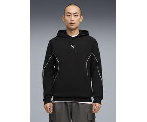 Kapuzensweatshirt PUMA "SPORT HOODIE DK", Herren, Gr. L, puma schwarz, Obermaterial: 47% Polyester, 38% Baumwolle, 10% Viskose, 5% Elasthan, unifarben, regular fit normal, angesetztes Bündchen, Sweats