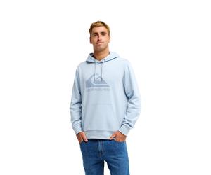 Kapuzensweatshirt QUIKSILVER "Comp Logo", Herren, Gr. L, blau (blau fog), Obermaterial: 60% Baumwolle, 40% Polyester., Sweatshirts (13024428-L) blau fog