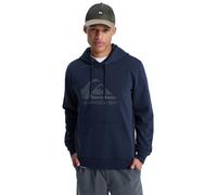 Kapuzensweatshirt QUIKSILVER "Comp Logo", Herren, Gr. XXL, schwarz navy, Obermaterial: 60% Baumwolle, 40% Polyester;, Sweatshirts (16324750-XXL) schwarz navy