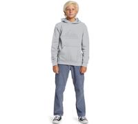 Kapuzensweatshirt QUIKSILVER "COMP LOGO HOODIE YOUTH", Jungen, Gr. 16 (170/176), micro chip, Obermaterial: 55% Baumwolle, 45% Polyester, Sweatshirts (17149109-16) micro chip