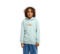 Kapuzensweatshirt QUIKSILVER "Graphic", Herren, Gr. 8, blau haze, Obermaterial: 55% Walkfrottier, 45% Microfaser;, Sweatshirts Kapuzensweatshirt (57102264-8)