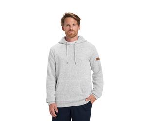 Kapuzensweatshirt QUIKSILVER "Keller", Herren, Gr. M, grau (light grau heather), Obermaterial: 100% Polyester., Sweatshirts (97155218-M) light grau heather