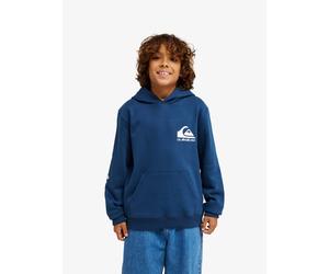 Kapuzensweatshirt QUIKSILVER "OMNI LOGO HOODIE YOUTH", Jungen, Gr. 12, schwarz denim, Obermaterial: 80% Baumwolle, 20% Polyester, Sweatshirts, für Kinder, mit Kapuze, aus Baumwolle und Polyester (1287