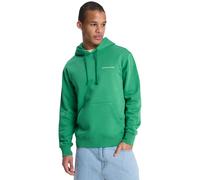 Kapuzensweatshirt QUIKSILVER "Salt Water Graphic", Herren, Gr. XXL, grün (leprechaun), Obermaterial: 55% Baumwolle, 25% Baumwolle, 20% Polyester., Sweatshirts (54790727-XXL) leprechaun