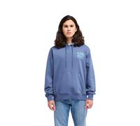 Kapuzensweatshirt QUIKSILVER "Salt Water Palm Rise", Herren, Gr. L, blau (vintage indigo), Obermaterial: 55% Baumwolle, 25% Baumwolle, 20% Polyester., Sweatshirts (55213826-L) vintage indigo