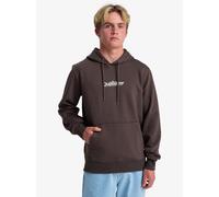Kapuzensweatshirt QUIKSILVER "SCREEN FLEECE FINELINE HOODIE", Herren, Gr. XL, chocolate br, Obermaterial: 60% Baumwolle, 40% Polyester, Sweatshirts Kapuzensweatshirt (53297959-XL)