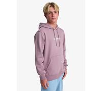 Kapuzensweatshirt QUIKSILVER "SCREEN FLEECE FINELINE HOODIE", Herren, Gr. XXL, elderberry, Obermaterial: 60% Baumwolle, 40% Polyester, Sweatshirts (39670943-XXL) elderberry