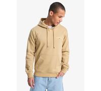 Kapuzensweatshirt QUIKSILVER "SCREEN HOODY FRONT & BACK", Herren, Gr. L (52), beige (khaki), Obermaterial: 60% Baumwolle, 40% Polyester, Sweatshirts (43856839-L) khaki