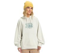 Kapuzensweatshirt QUIKSILVER "Standard", Damen, Gr. M, moonstruck, 100% Baumwolle, Sweatshirts (94113118-M) moonstruck