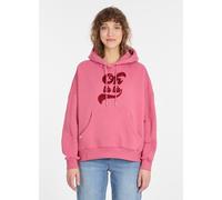 Kapuzensweatshirt RAGWEAR "PIRITA PP", Damen, Gr. L, rose, Sweatware, Obermaterial: 70% Baumwolle, 30% Polyester, unifarben, figurumspielend hüftlang, Rundhals, Rippbündchen, Sweatshirts (65589516-L)